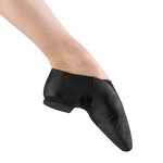 Super Jazz Slip-On Jazz Shoe Black lateral side view