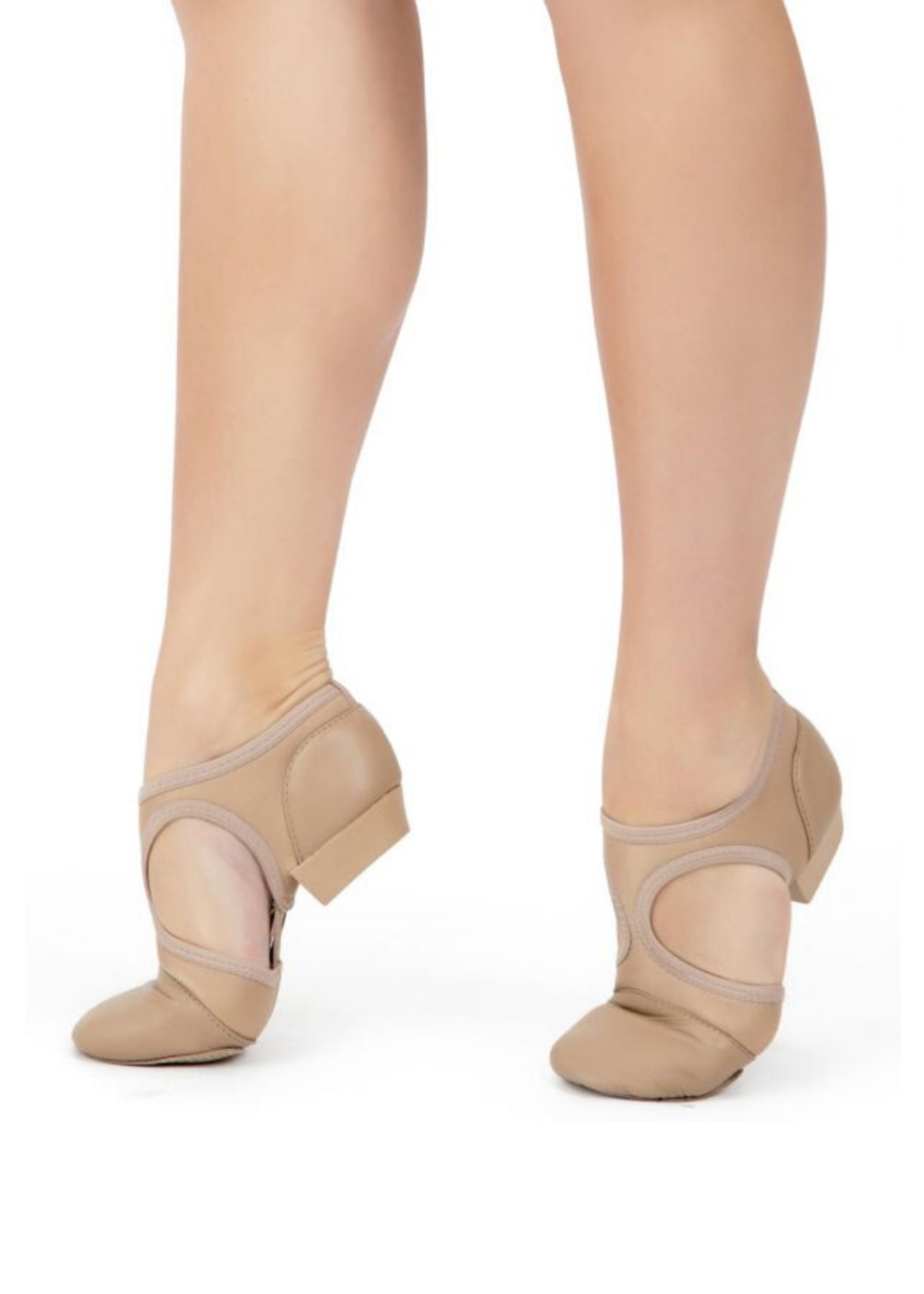Pedini Femme Caramel medial and lateral side view