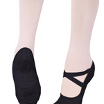 Hanami Canvas Ballet Shoe Black lifestyle view