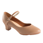 Tara 1.5" Heel Tap Shoe Caramel side view