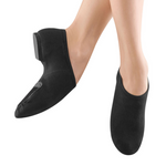 Phantom Slip-On Jazz Shoe Black front and side view