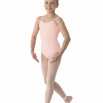 Scoop Front Leotard Pink front view