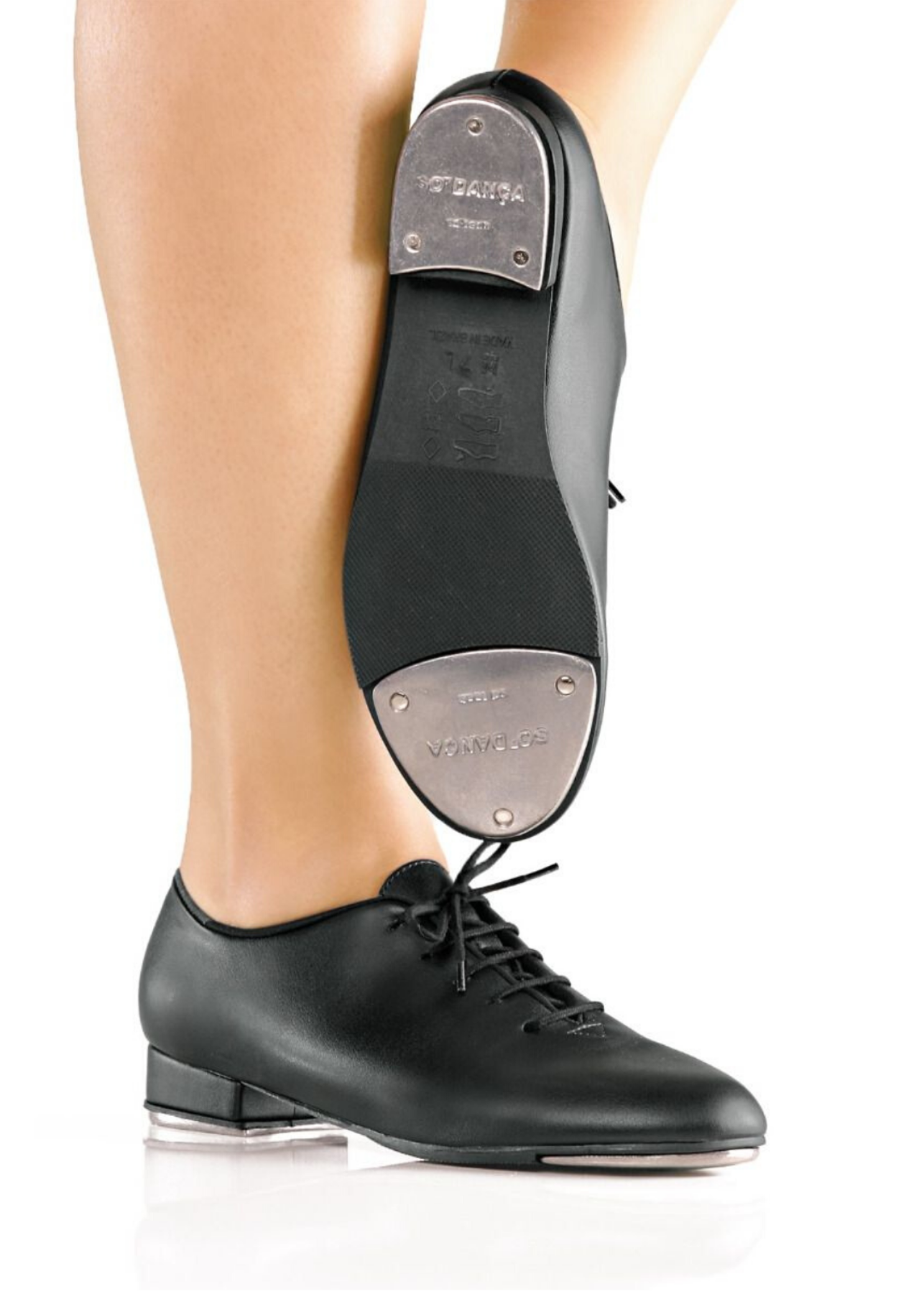 Tory Basic Lace-Up Jazz Tap Black lifestyle view