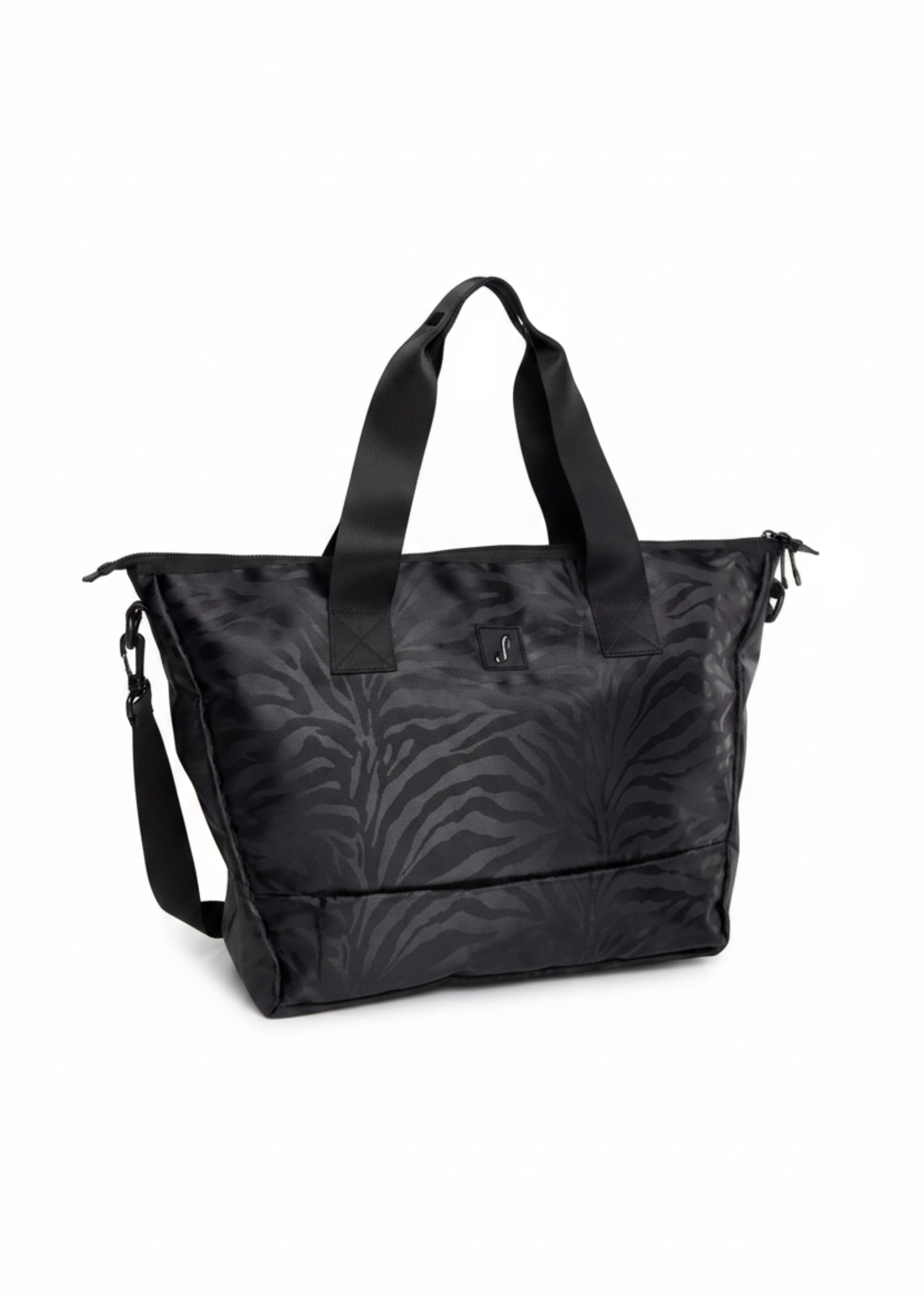 Jacquard Zebra Tote - B20504