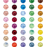 Preciosa MAXIMA Crystals Flat Back Rhinestones Crystal 20SS