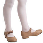 Shuffle Tap Shoe for Child Caramel side view