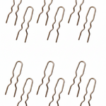 2" Hair Pins brown