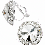 Rivoli Crystal Earrings 15mm