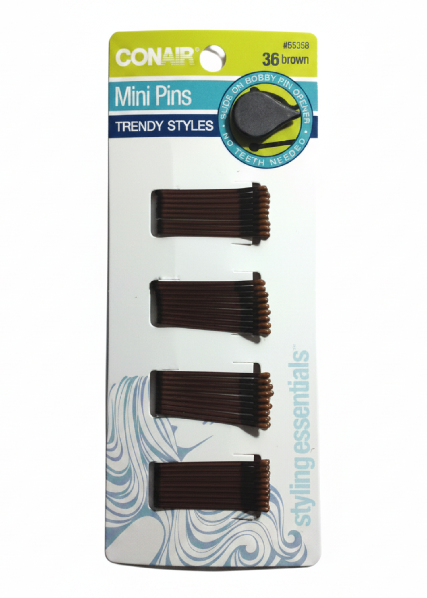 Mini Bobbi Pins bronze
