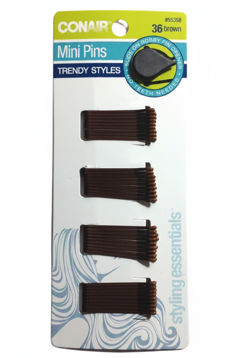 Mini Bobbi Pins bronze