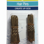 Coated Tip Hair Pins bronze