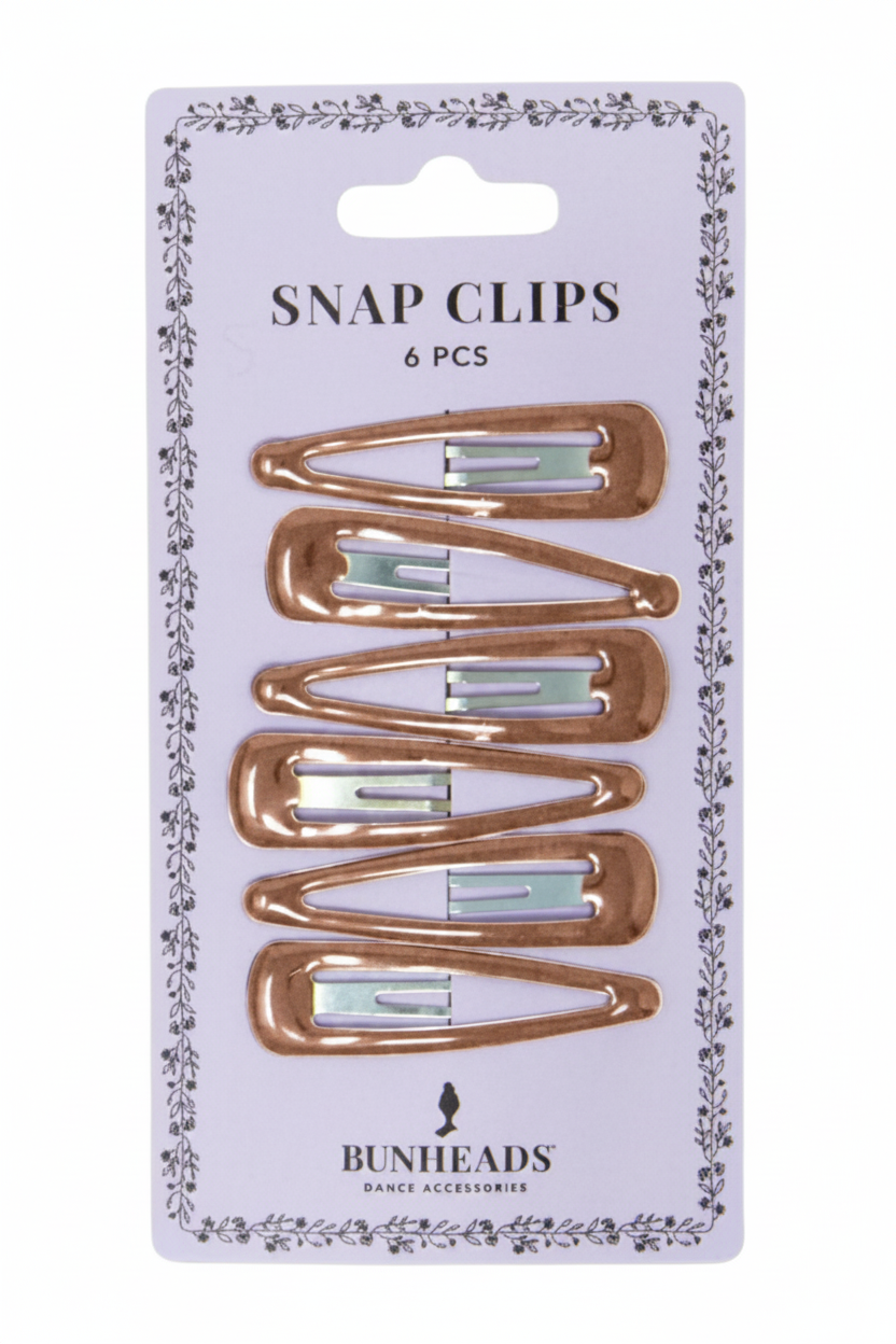Snap Clips light brown