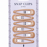 Snap Clips blonde