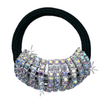 Rhinestone Ponytail Holder front view