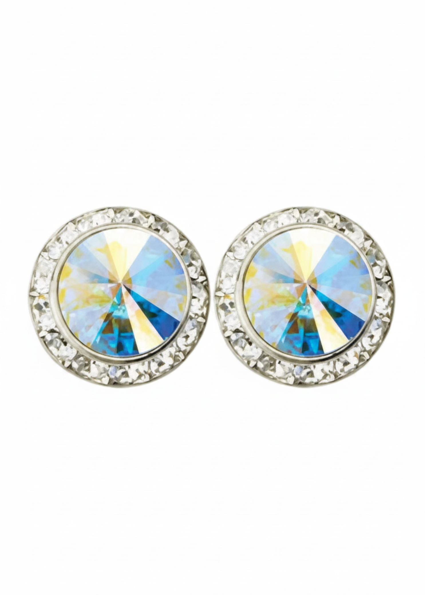 Starlight Performance Rhinestone Earrings 20mm