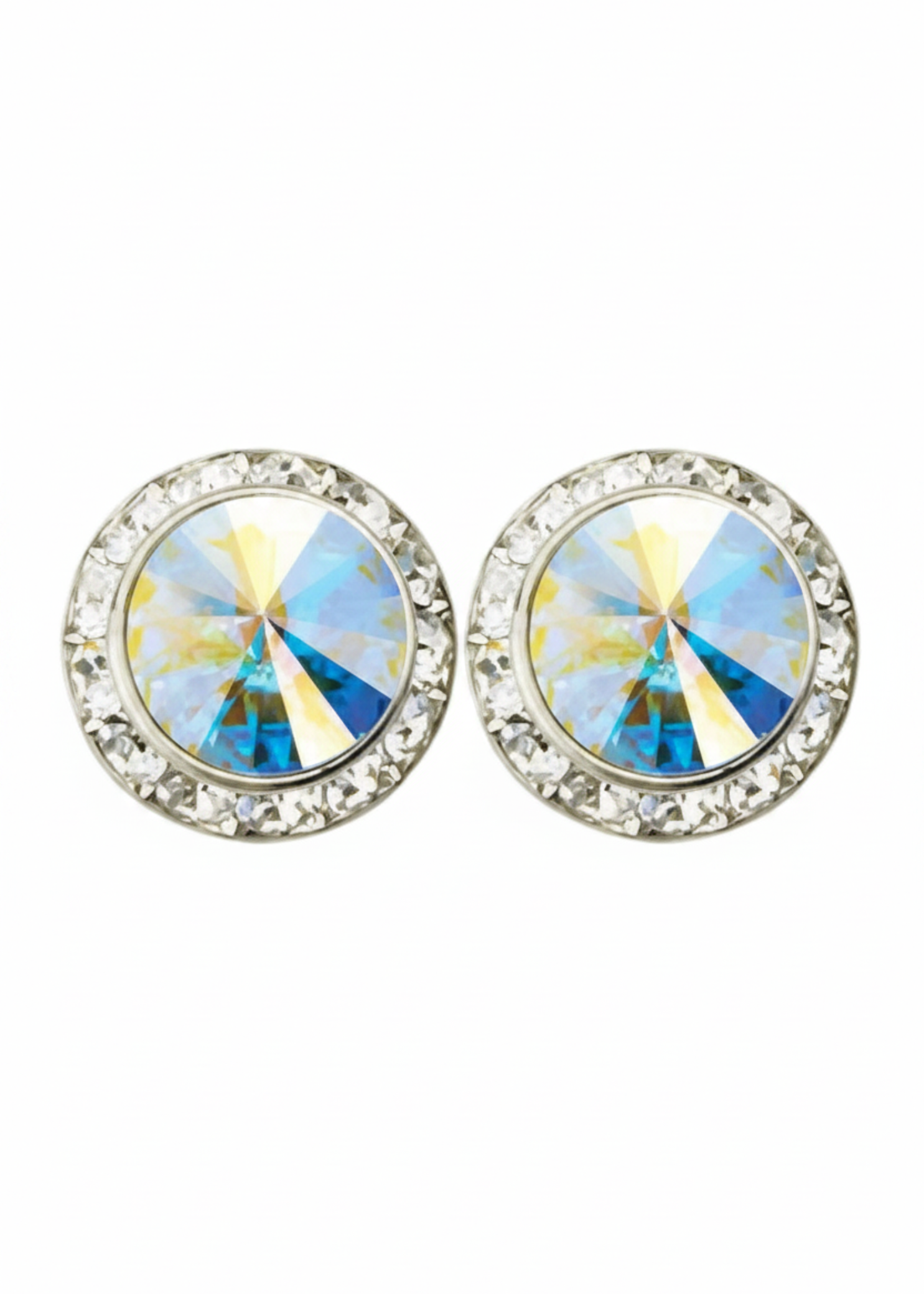 Starlight Performance Rhinestone Earrings 20mm