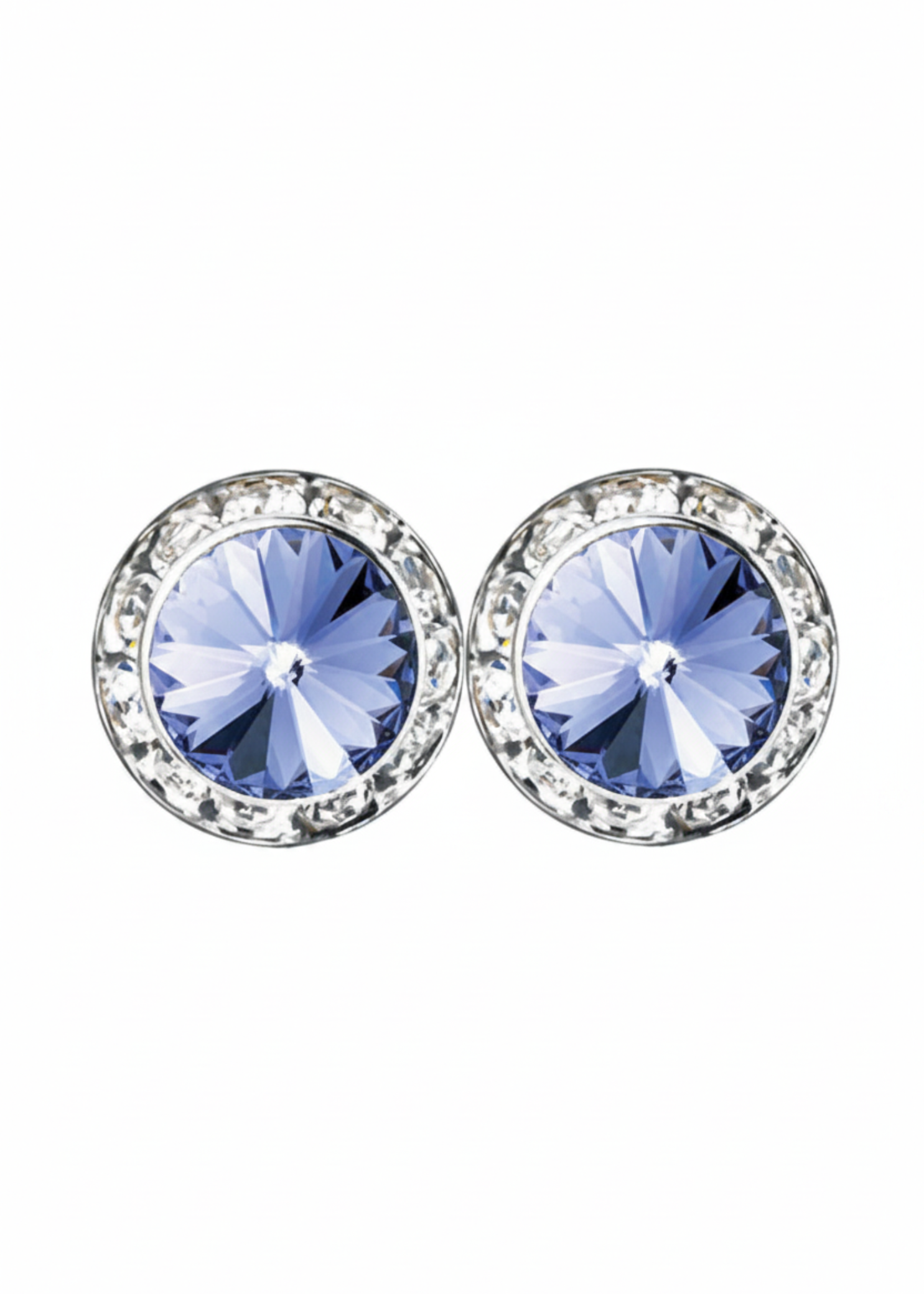 Starlight Performance Rhinestone Earrings 15mm