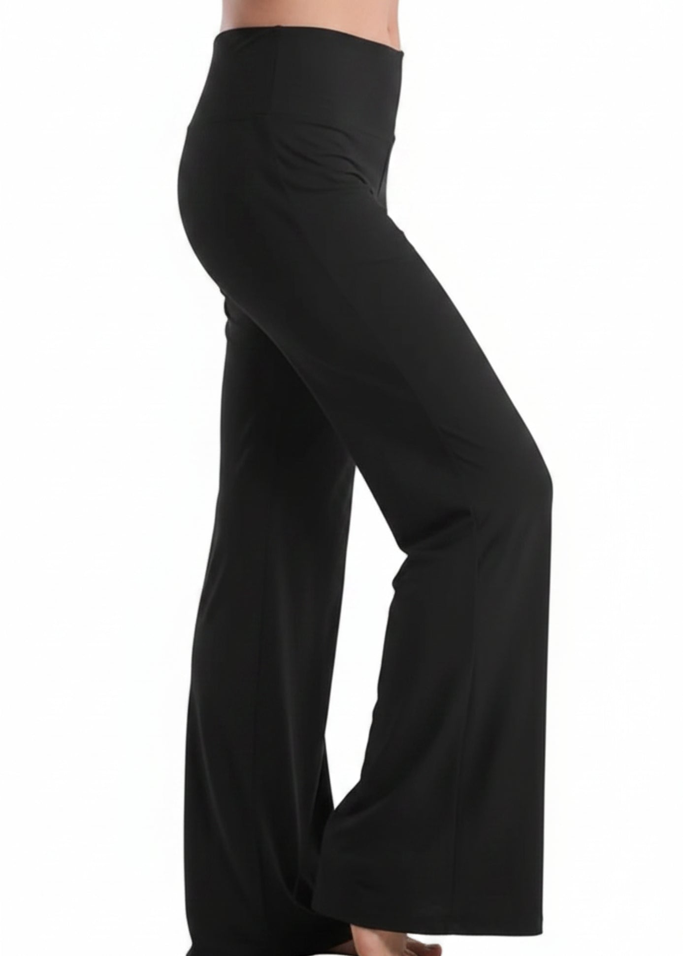 High Waist Jazz Pant front view