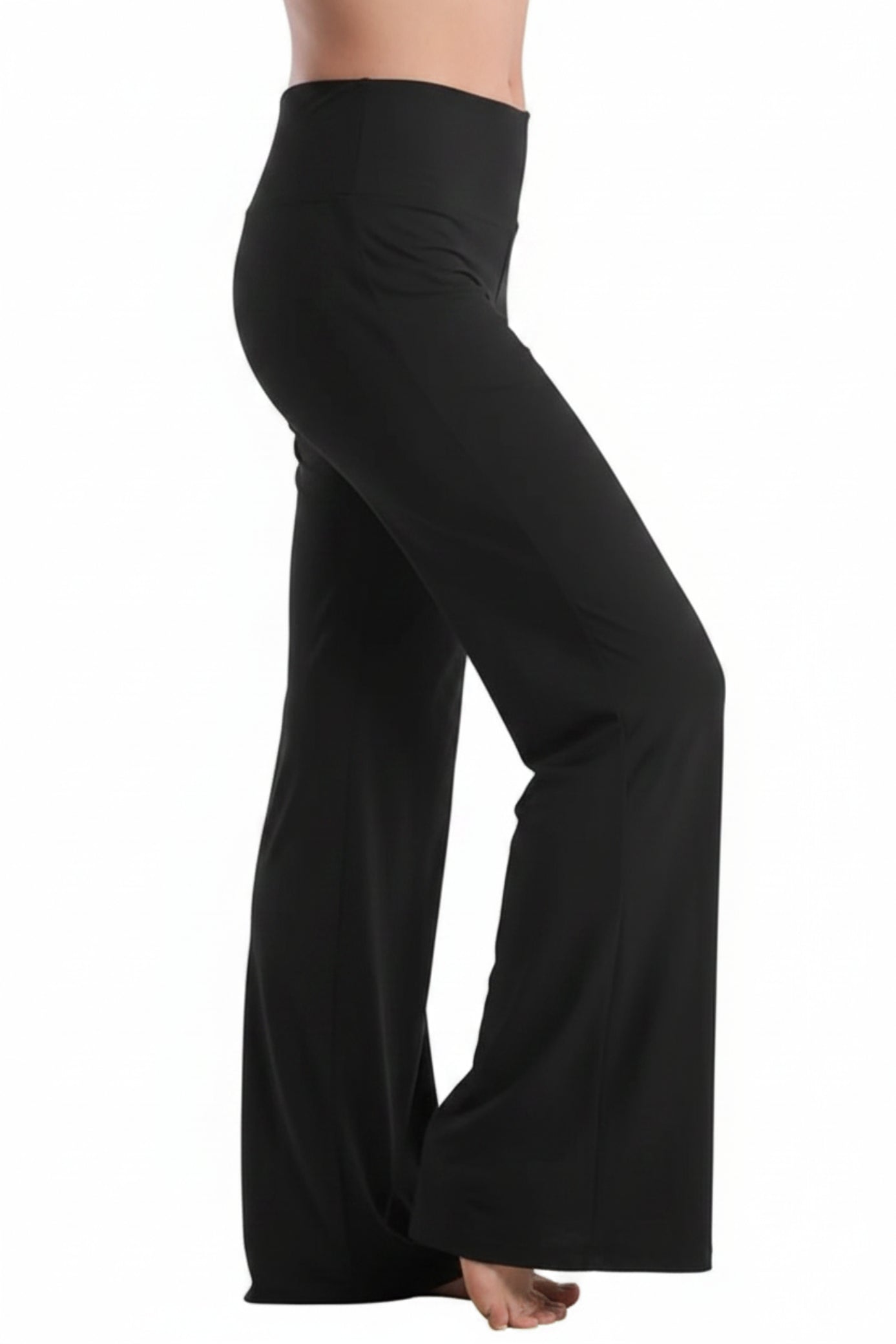High Waist Jazz Pant front view