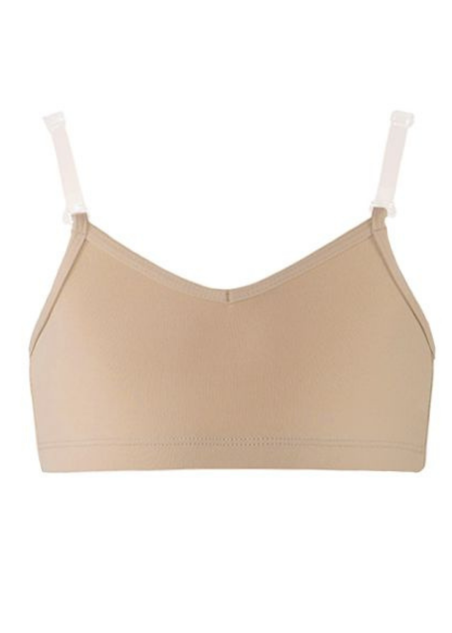 Convertible Bra Top Wheat front view