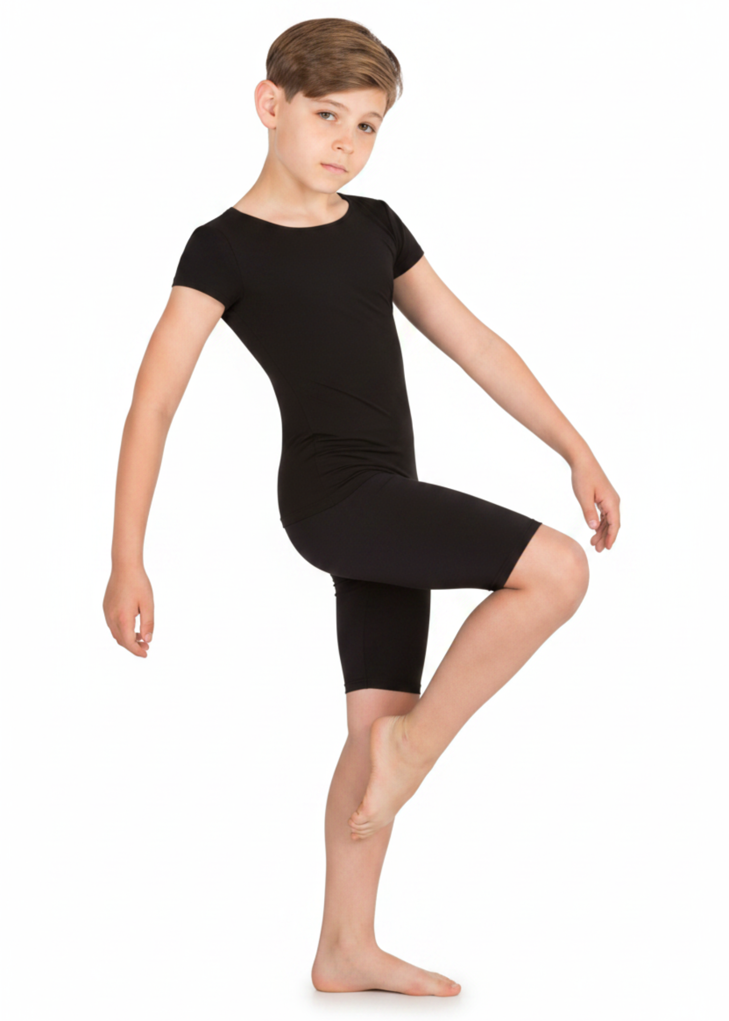 Men's Short Sleeve Pullover Shirt black